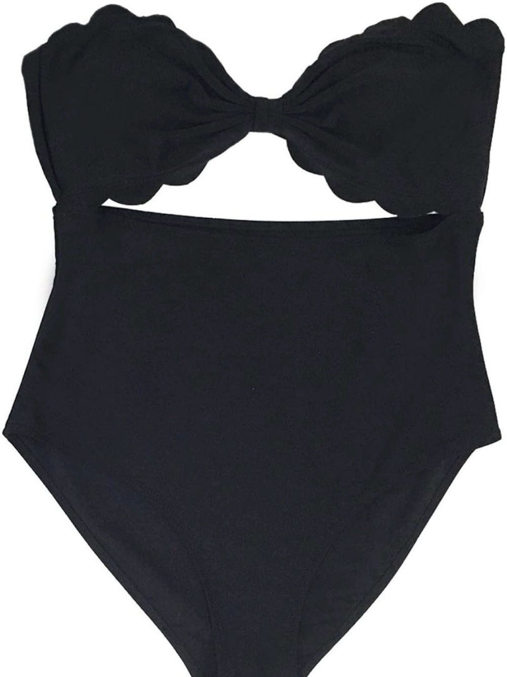 CUPSHE Women’s one piece. Black.